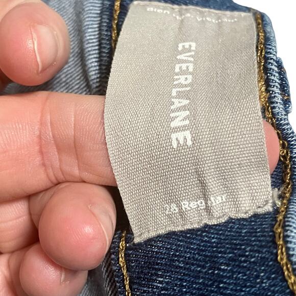 Everlane High Rise Medium Wash Skinny jeans-size 28 - Picture 5 of 16